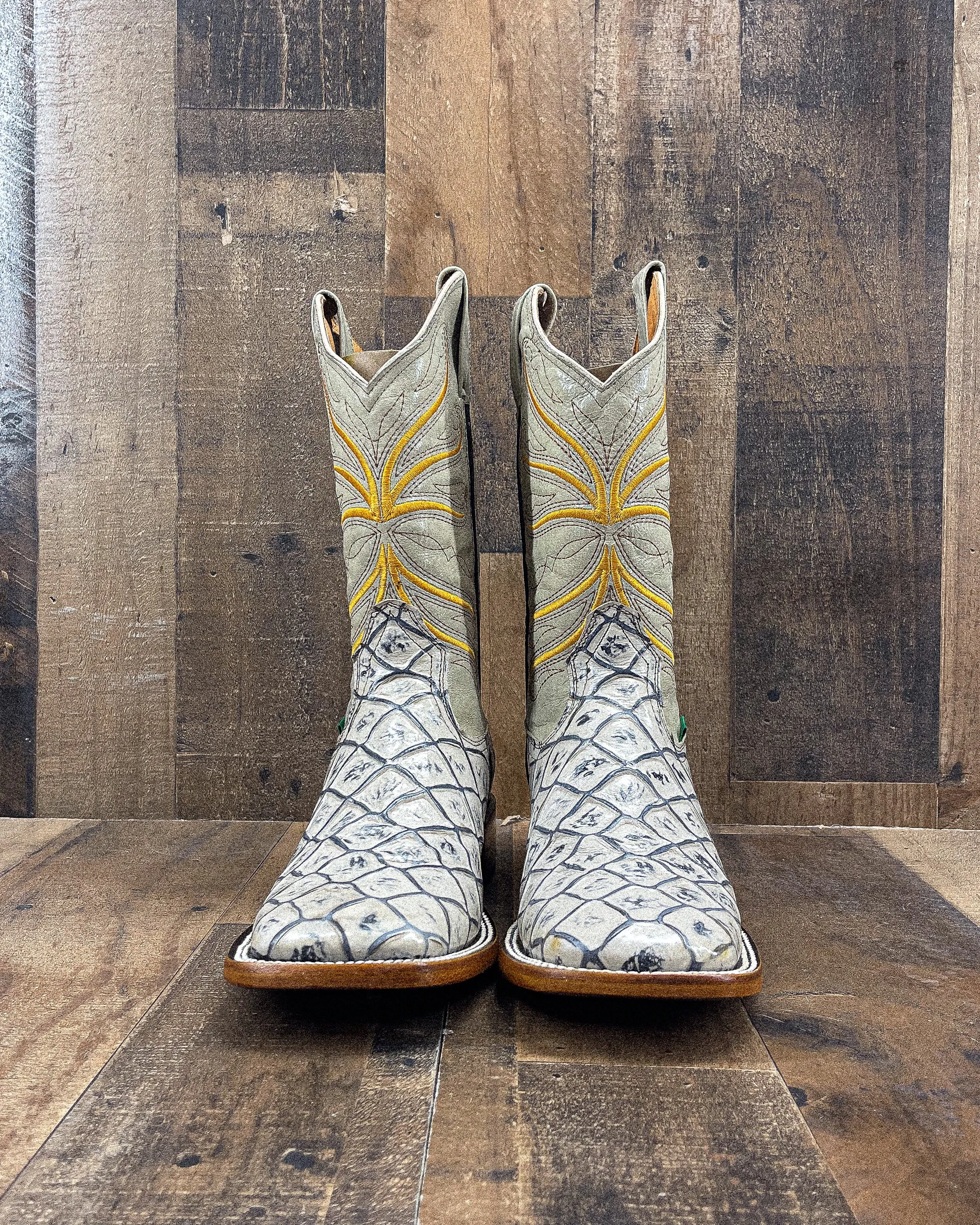 WHITE BASS | MEN SQUARE TOE COWBOY BOOTS