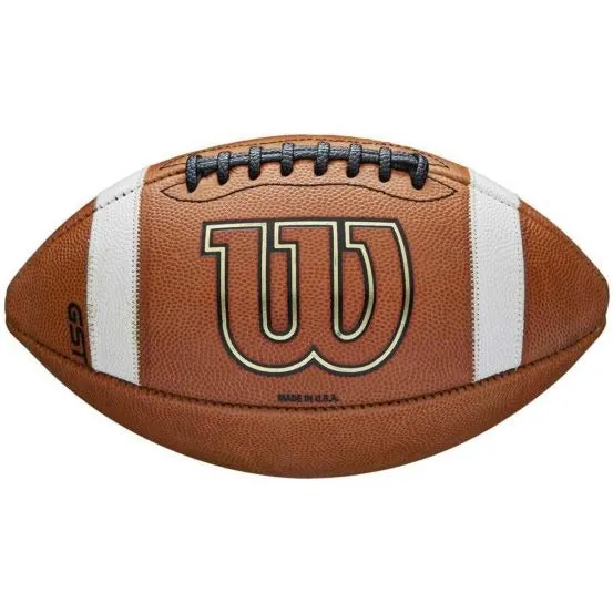 Wilson NCAA 1003 GST Official Leather Game Football