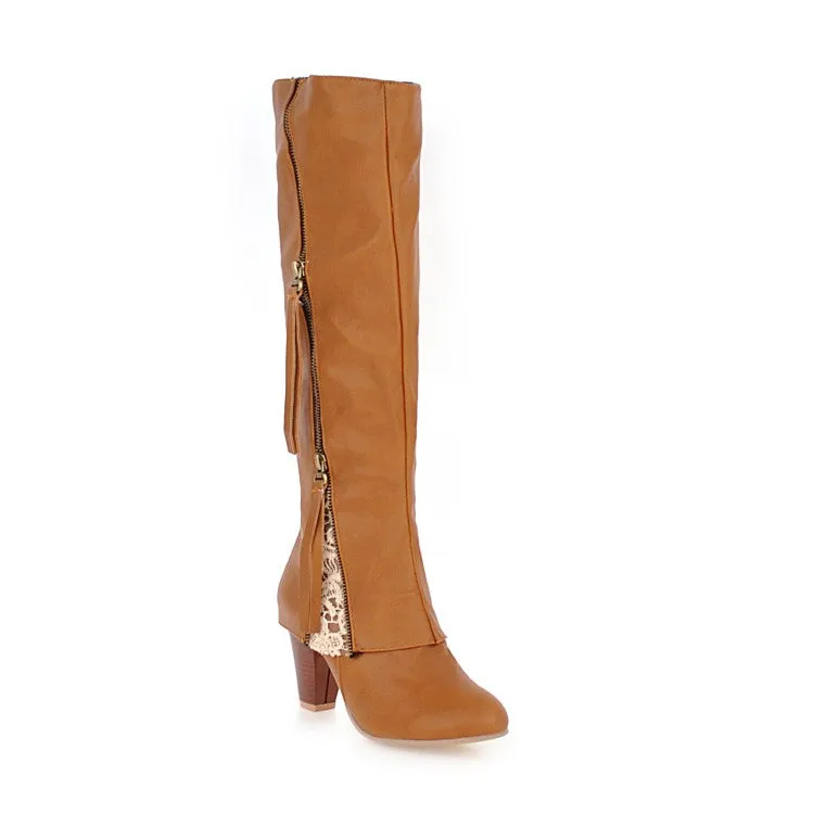 Women's High Heels Tall Boots