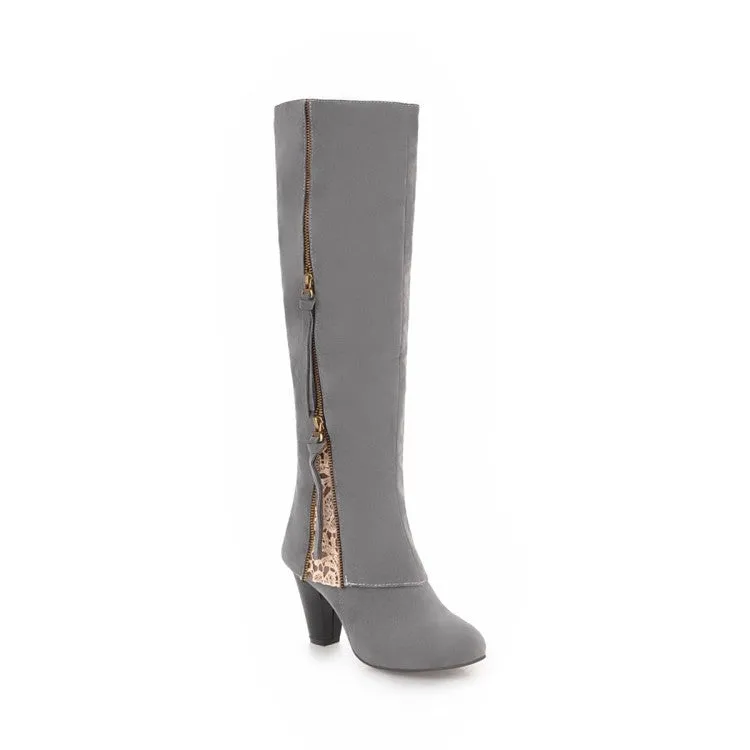 Women's High Heels Tall Boots