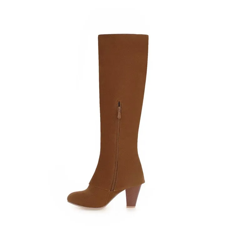 Women's High Heels Tall Boots