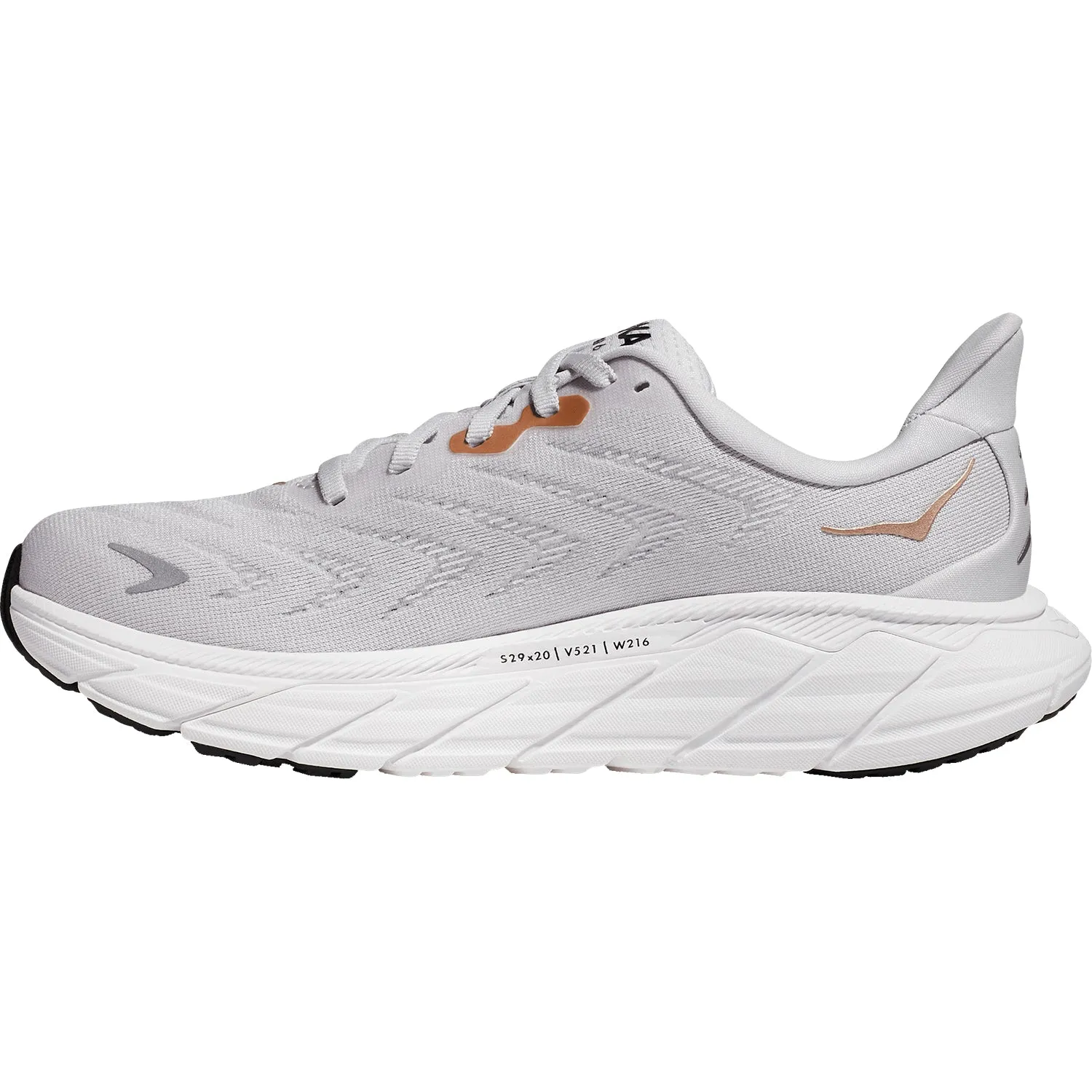 Women's Hoka Arahi 6 Nimbus Cloud/Rose Gold Mesh